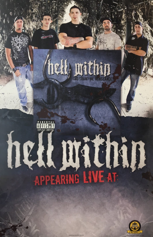 HELL WITHIN - GOD GRANT ME VENGEANCE POSTER