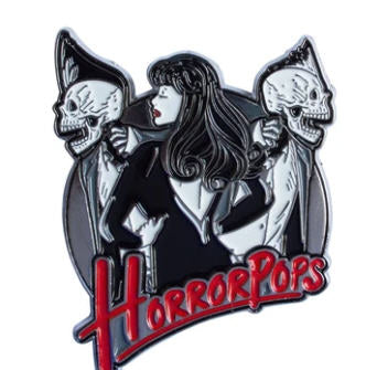 HORRORPOPS - CASABLANCA ENAMEL PIN BADGE
