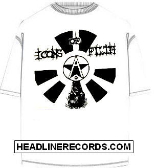 ICONS OF FILTH - LOGO (WHITE SHIRT) TEE SHIRT