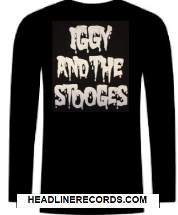 IGGY & THE STOOGES - IGGY & THE STOOGES LONG SLEEVE TEE SHIRT