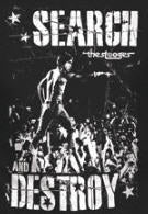 IGGY POP & THE STOOGES - SEARCH & DESTROY BACK PATCH