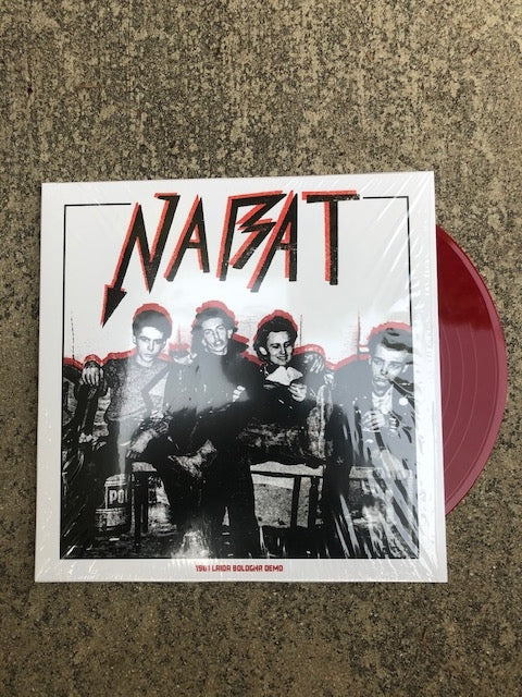 NABAT - 1981 LAIDA BOLOGNA DEMO (RED LP)