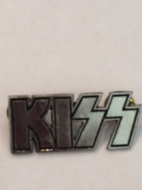 Kiss Logo Rhinestone Pin KISS - KISS METAL PIN – Headline Records