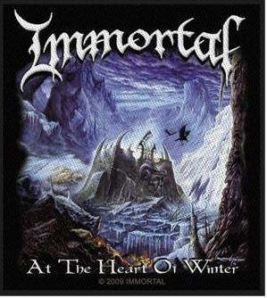 IMMORTAL - AT THE HEART OF WINTER EMBROIDERED PATCH