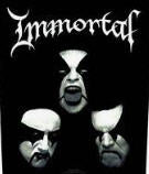 IMMORTAL - BAND PICTURE BACK PATCH