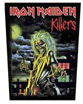 IRON MAIDEN - KILLERS BACK PATCH
