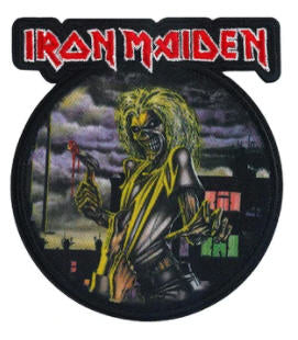 IRON MAIDEN - KILLERS CUT OUT EMBROIDERED PATCH