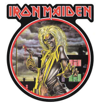 IRON MAIDEN - KILLERS DIE CUT COLOR STICKER