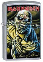 IRON MAIDEN - PIECE OF MIND ZIPPO LIGHTER REFILL METAL