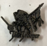 IRON MAIDEN - THE TROOPER METAL PIN
