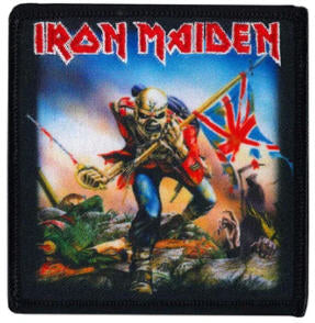IRON MAIDEN - THE TROOPER EMBROIDERED PATCH