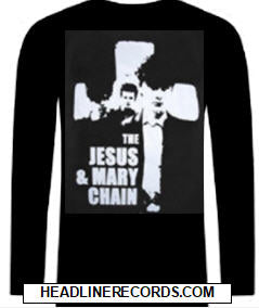 JESUS & MARY CHAIN - THE CROSS LONG SLEEVE TEE SHIRT