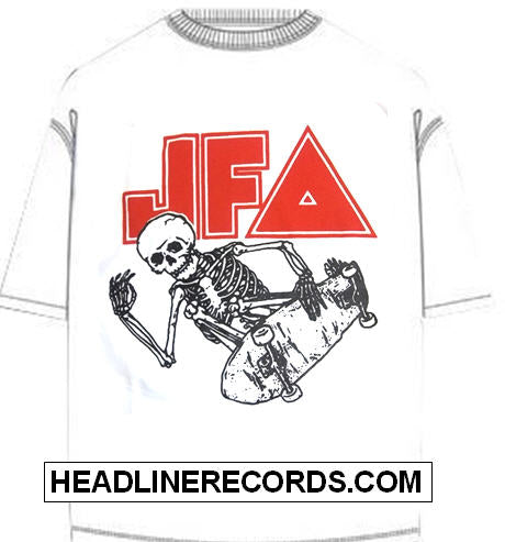 JFA - SKELETON SKATER TEE SHIRT