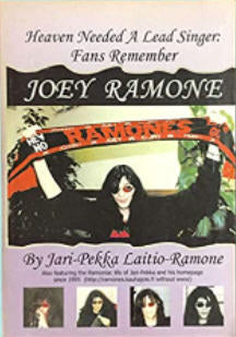 JOEY RAMONE - HEAVEN NEEDED A LEAD SINGER BOOK
