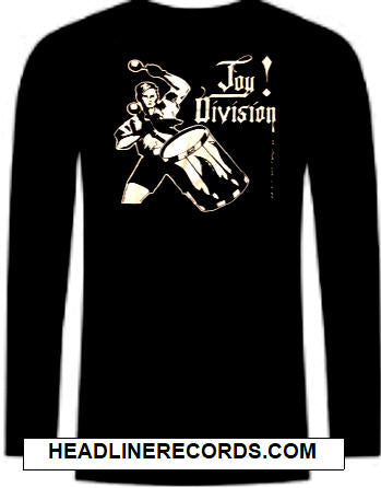 JOY DIVISION - DRUMMER LONG SLEEVE TEE SHIRT