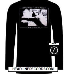 JOY DIVISION - LOVE WILL TEAR US APART LONG SLEEVE TEE SHIRT