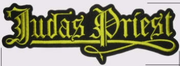 JUDAS PRIEST - JUDAS PRIEST (DIE CUT) EMBROIDERED PATCH