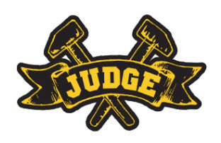JUDGE - LOGO 1" BUTTON
