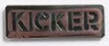 KICKER - KICKER ENAMEL PIN BADGE