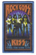 KISS - ROCK GODS EMBROIDERED PATCH