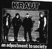 KRAUT - AN ADJUSTMENT TO SOCIETY BACK PATCH