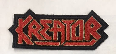 KREATOR - KREATOR CUT OUT COLOR EMBROIDERED PATCH