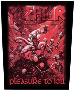 KREATOR - PLEASURE TO KILL BACK PATCH