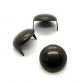 LARGE BLACK ROUND HEAD STUDS (PACK OF 20) - FREE SHIPPING