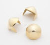 LARGE GOLDEN CONES STUDS (PACK OF 20) - FREE SHIPPING