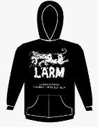 LARM - CAMPAIGN FOR MUSICAL DESTRUCTION HOODIE SWEATSHIRT
