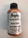 ANGELUS LEATHER PAINT PEARLESCENT ROSE GOLD ACRYLIC