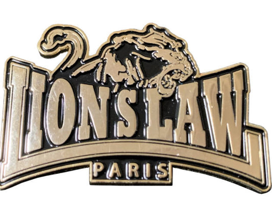LION'S LAW - LOGO ENAMEL PIN BADGE