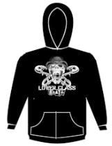 LOWER CLASS BRATS - SKULL HOODIE SWEAT SHIRT