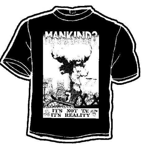 MANKIND - IT'S NOT TV TEE SHIRT