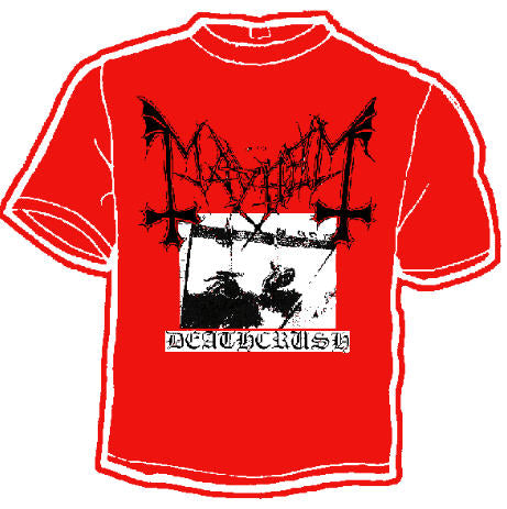 MAYHEM - DEATHCRUSH TEE SHIRT
