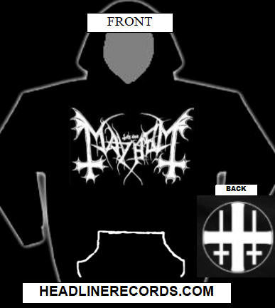 MAYHEM - LOGO LONG HOODIE SWEATSHIRT