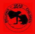MDC - MILLIONS DEAD CHILDREN BACK PATCH