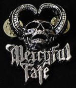 MERCYFUL FATE - SKULL 3D METAL PIN
