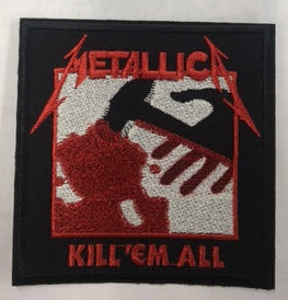 METALLICA - KILL EM ALL EMBROIDERED PATCH