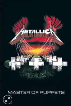 METALLICA - MASTER OF PUPPETS POSTER