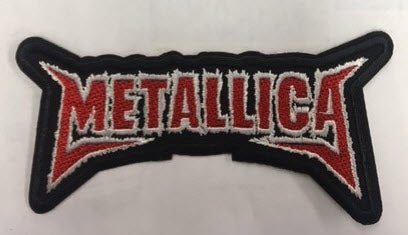 METALLICA - NEW LOGO CUT OUT COLOR PATCH