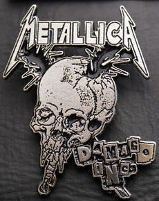 METALLICA - DAMAGE INC METAL PIN