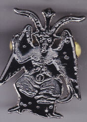 METAL PIN - BAPHOMET