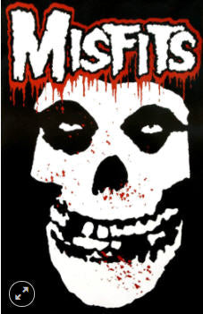 MISFITS - BLOODY MISFITS WITH SKULL COUNTER TOP POSTER
