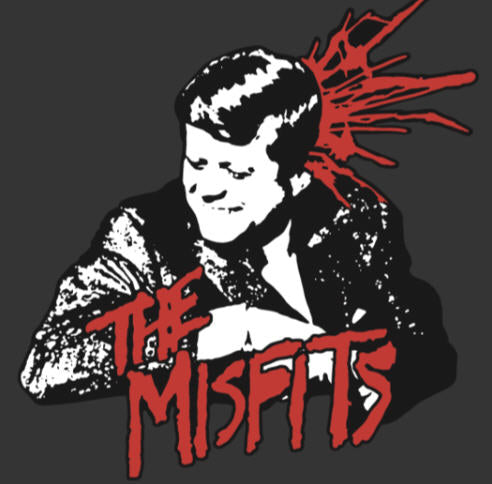 MISFITS - BULLET CUT OUT ENAMEL PIN