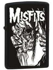 MISFITS - PUSHEAD EYEBALL ZIPPO LIGHTER REFILL METAL
