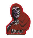MISFITS - RED FIEND CUT OUT EMBROIDERED PATCH