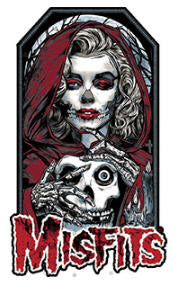 MISFITS - UNMASKED EMBROIDERED PATCH