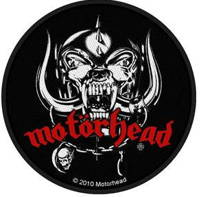 MOTORHEAD - LOGO W/ MOTORHEAD EMBROIDERED PATCH
