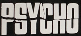 MOVIE - PSYCHO STICKER